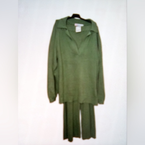 FREE PEOPLE Drea Sweater Set in Light Green Sz XS NWOT $128 - Picture 4 of 8